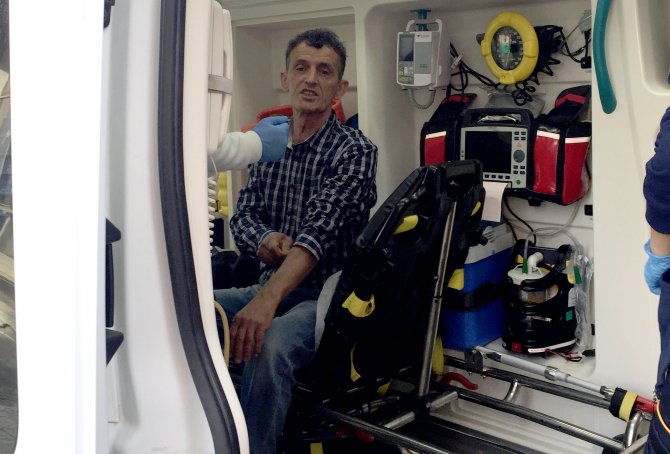 Samsun'da bıçaklı saldırı