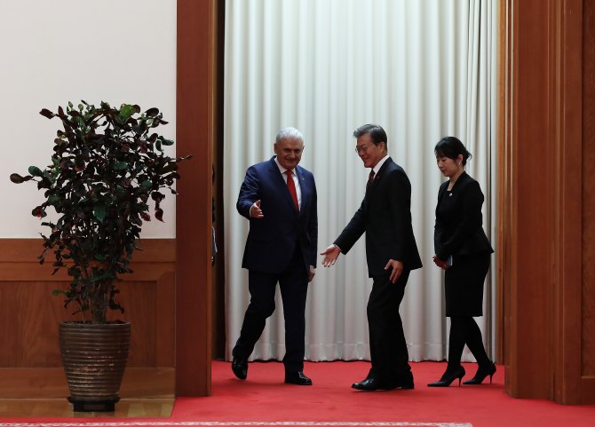 Başbakan Yıldırım Güney Kore'de