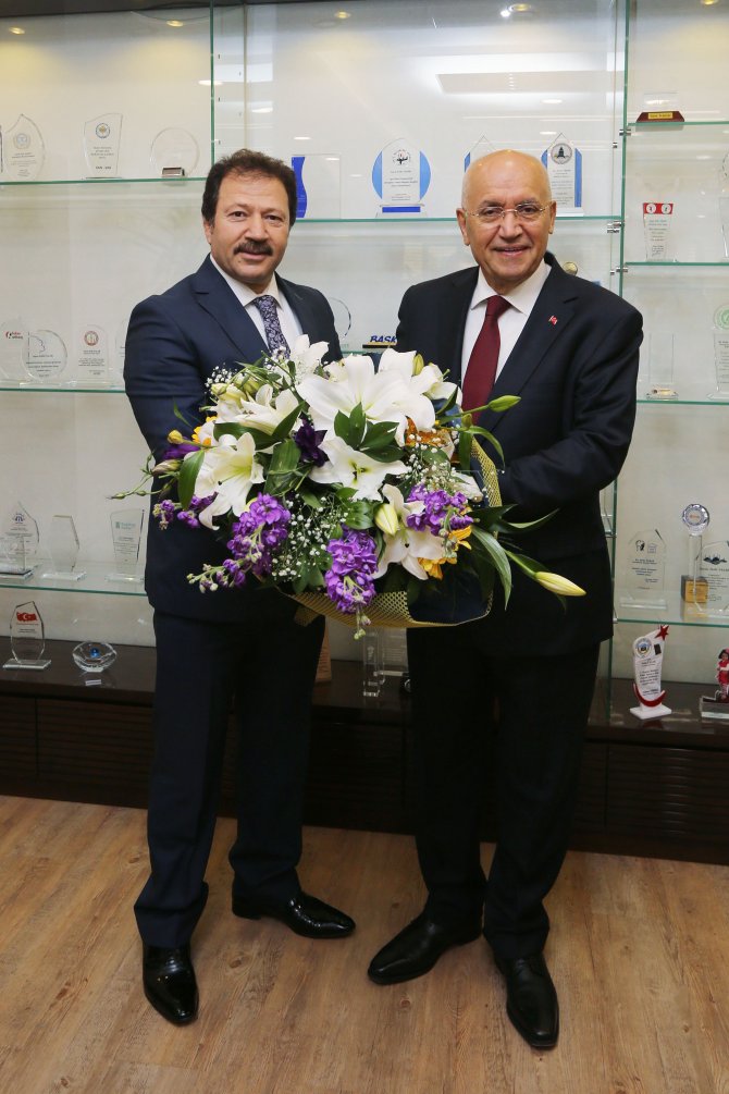 Yenimahalle Belediye Başkanı Yaşar'a ziyaret