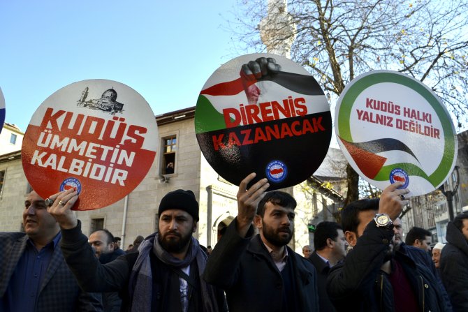 ABD'nin Kudüs'ü İsrail'in başkenti olarak tanımasına tepkiler