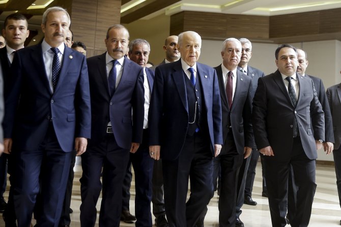 MHP Genel Başkanı Bahçeli, Antalya'da