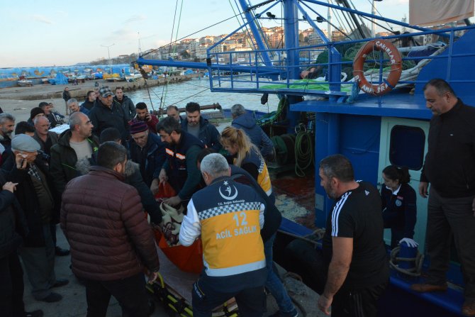 Kaptan, balık avı sırasında öldü
