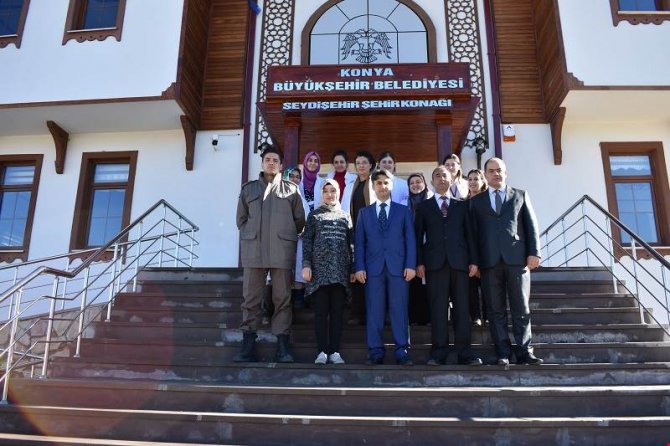 Kaymakam Erdoğan'dan ziyaret