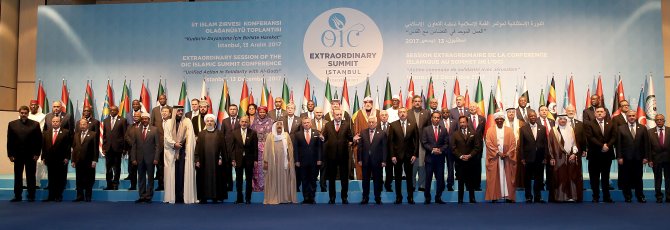 İslam İşbirliği Teşkilatı Olağanüstü Zirvesi başladı
