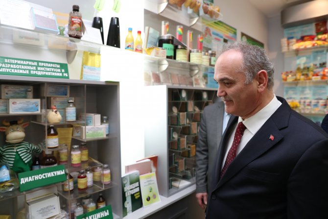 Bilim, Sanayi ve Teknoloji Bakanı Özlü Belarus’ta