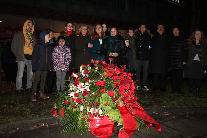 Irkçı saldırı kurbanı Ramazan Avcı Hamburg'da anıldı