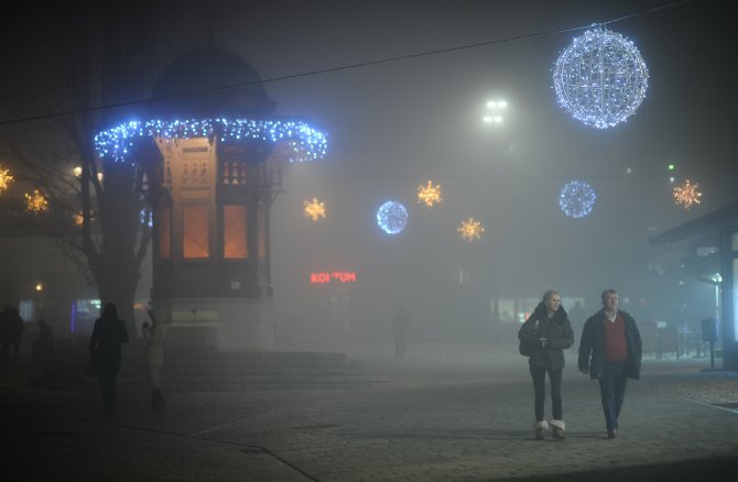 Saraybosna'da hava kirliliği