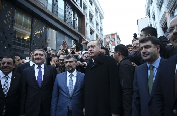 Cumhurbaşkanı Erdoğan'dan Sultanbeyli Belediyesi'ne ziyaret