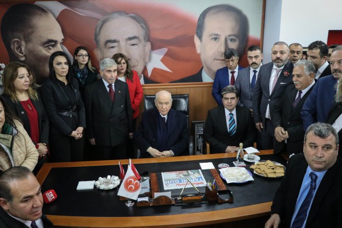 MHP Genel Başkanı Bahçeli Adana'da