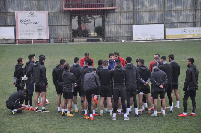 Gaziantepspor, Derelioğlu'yla ilk idmanına çıktı