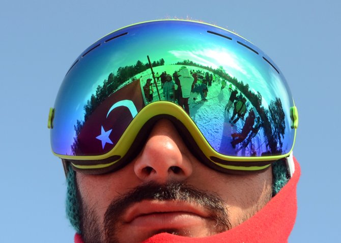 Sarıkamış'ta kayak yarışları tamamlandı