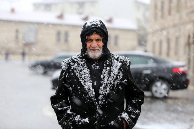 Sivas'ta kar yağışı