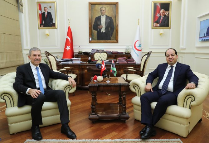 Sağlık Bakanı Demircan'ın kabulü