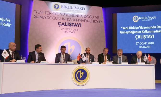 "Yeni Türkiye Vizyonunda Doğu ve Güneydoğu'nun Kalkınmadaki Rolü" çalıştayı