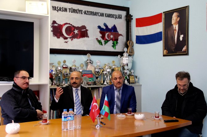 Hollanda'da saldırıya uğrayan derneğe Başkonsolosluktan ziyaret