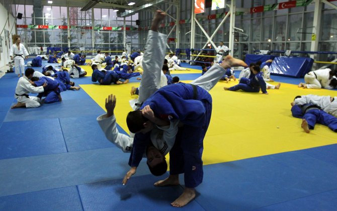 Judocular Samsun'da kampa girdi
