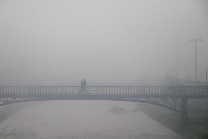 Düzce'de yoğun sis