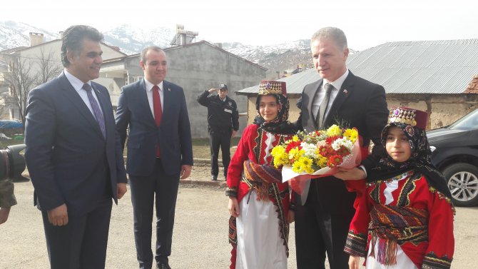 Vali Gül'den Doğanşar ilçesine ziyaret