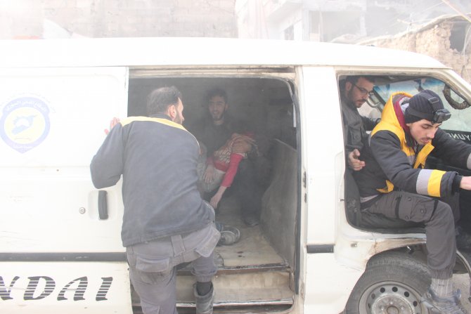 GÜNCELLEME - Esed rejiminin Doğu Guta'ya saldırılarında 75 sivil öldü