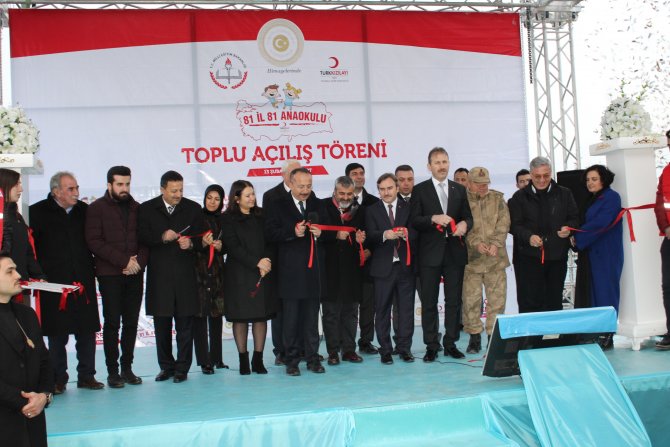 81 il 81 Anaokulu Toplu Açılış Töreni