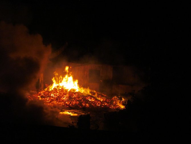GÜNCELLEME - Kocaeli'de palet fabrikasının depolama alanında yangın