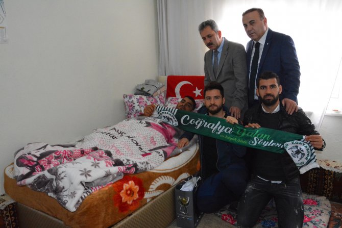 Konyaspor'dan Afrin gazisine ziyaret