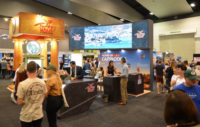 Avustralya’daki turizm fuarında Türkiye’ye yoğun ilgi