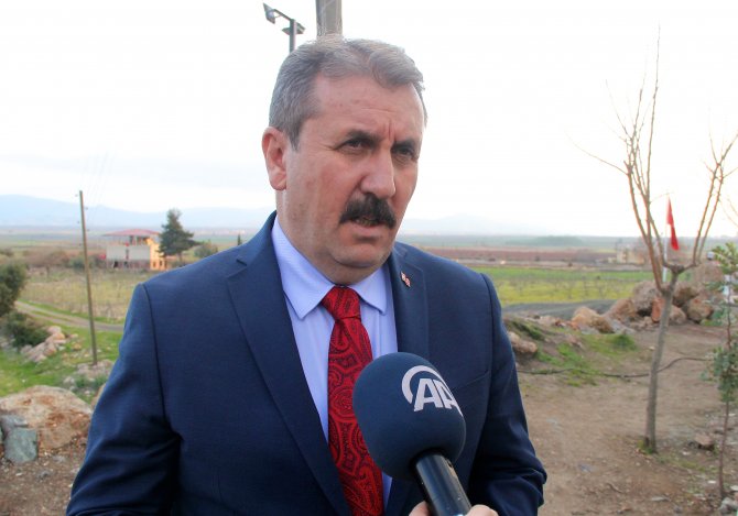 BBP Genel Başkanı Destici Hatay'da: