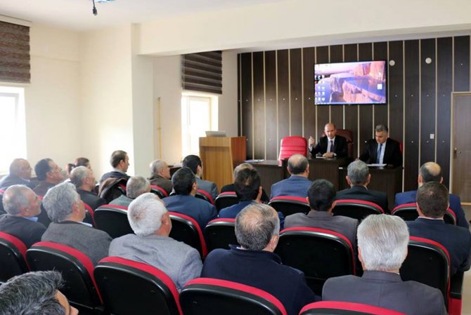 Akıncılar'da sulama sistemleri anlatıldı