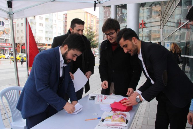 "Sineden Sipere Mektup" kampanyası
