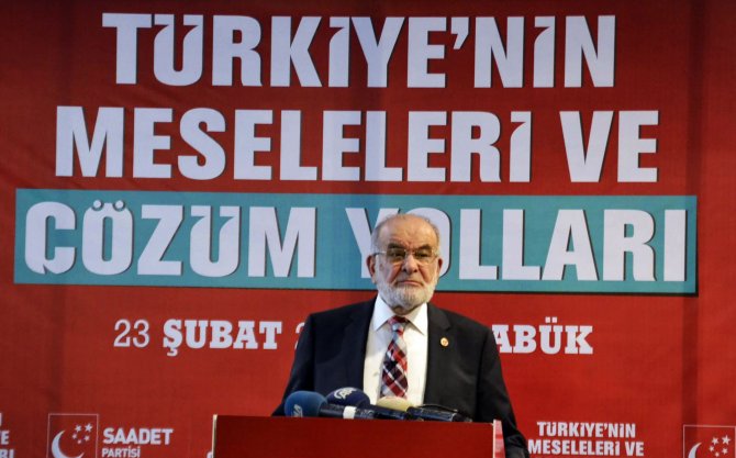 Saadet Partisi Genel Başkanı Karamollaoğlu: