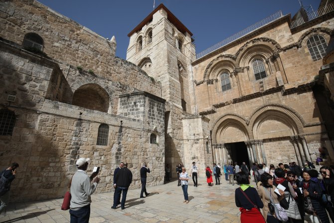 Hristiyan hacılar Kıyamet Kilisesi'ne kavuştu