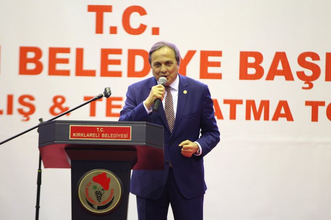 Kırklareli Belediyesinin toplu açılış ve temel atma töreni