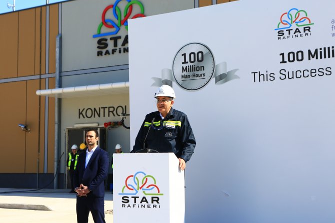 STAR Rafineri eylül sonunda ilk ürününü verecek