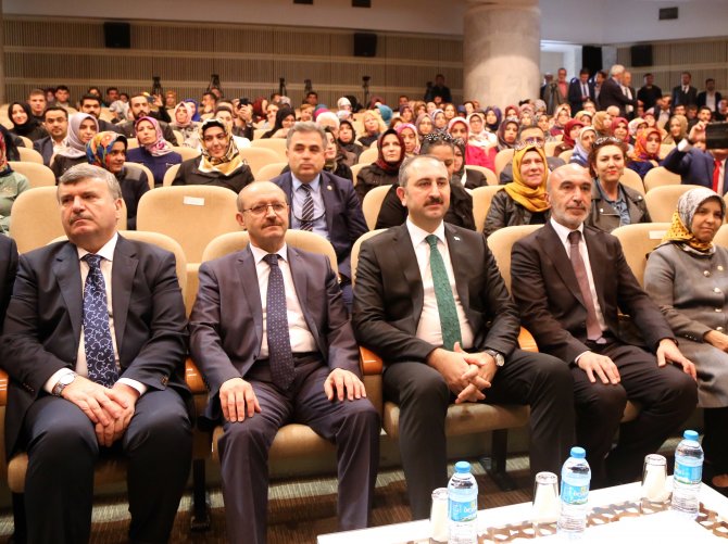 Adalet Bakanı Gül, Konya'da