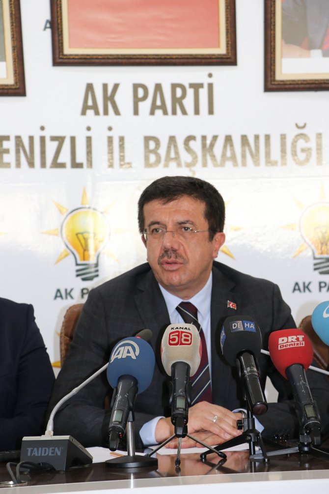 Ekonomi Bakanı Zeybekci Denizli'de: