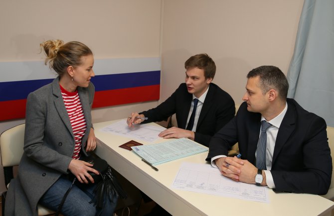 Türkiye'deki Rus vatandaşları sandık başında