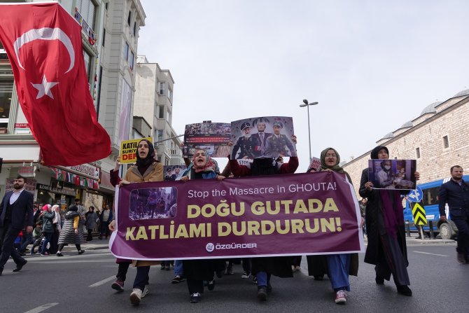 Doğu Guta için eylem ve gıyabi cenaze namazı