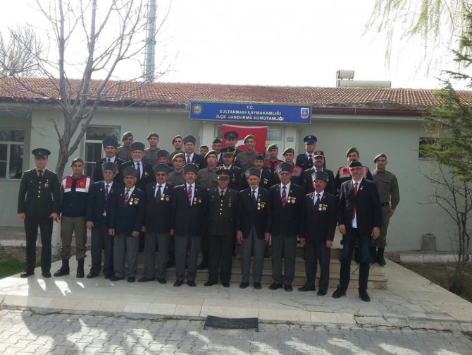 Gazilerden Sultanhanı'na ziyaret