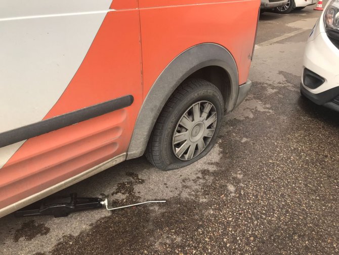 Başkentte para nakil aracı soygunu