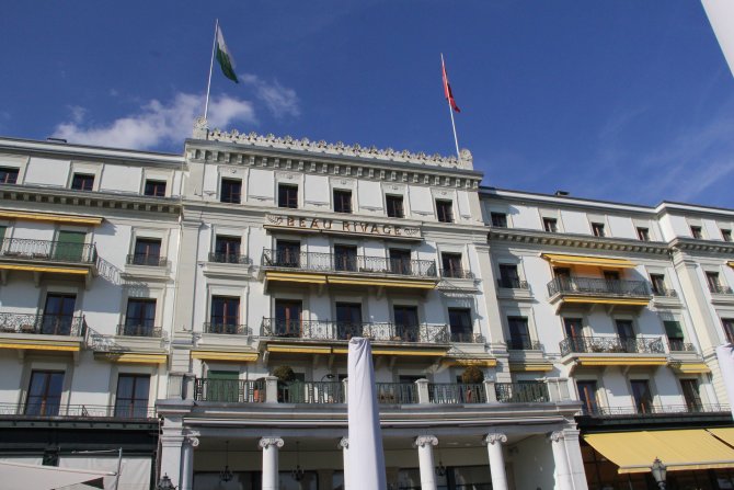 TBMM Başkanı Kahraman İsviçre'de