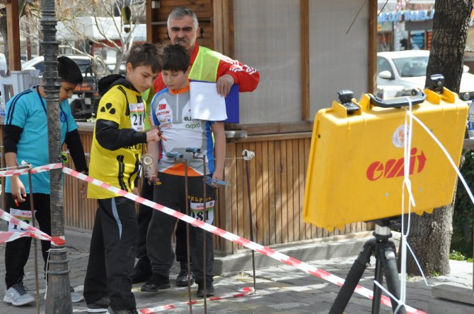 Oryantiringciler Kapadokya'da yarıştı