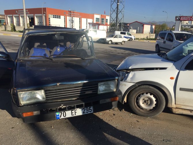 Karaman'da trafik kazası: 3 yaralı