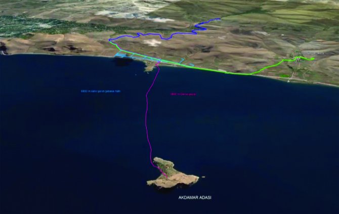 Akdamar Adası'nın susuzluk sorununa Kıbrıs modeli çözüm