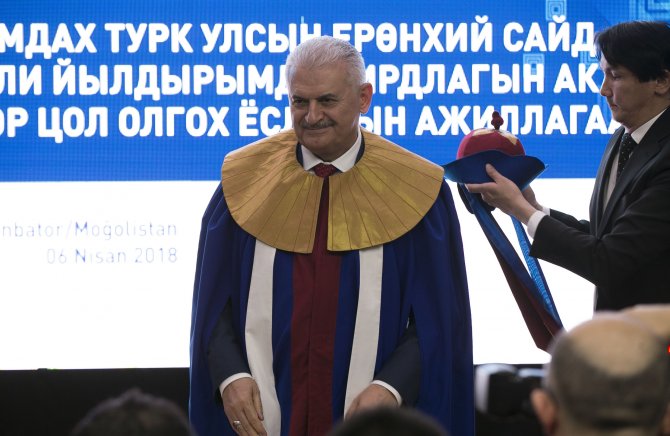 Başbakan Yıldırım Moğolistan'da