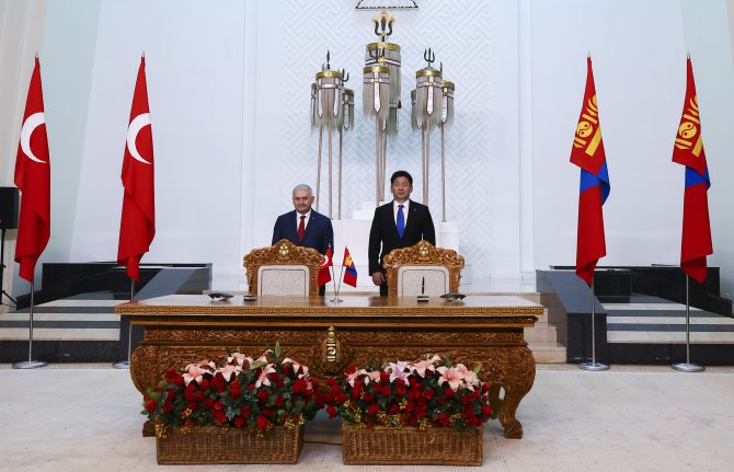 Türkiye ile Moğolistan arasında 7 anlaşma imzalandı