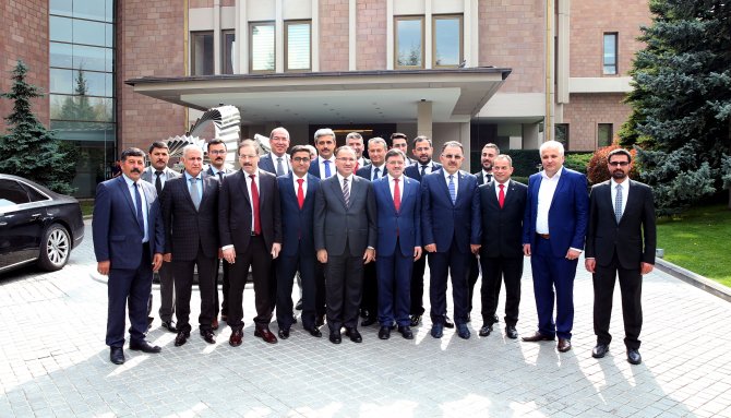 Bozdağ, Yozgat Ticaret ve Sanayi Odası heyetini kabul etti