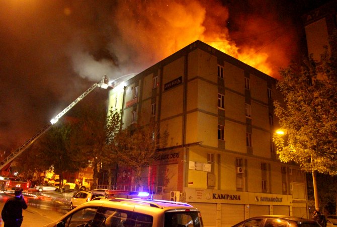 GÜNCELLEME - İkitelli'de yangın