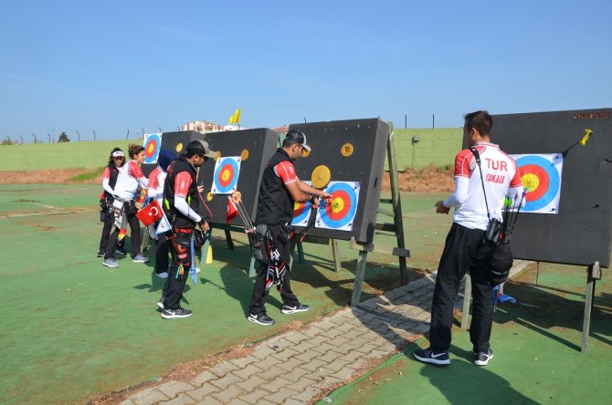 Makaralı Yay Okçuluk Milli Takımı'nın Gelibolu kampı