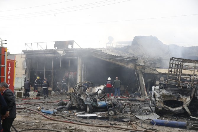 GÜNCELLEME 3 - Iğdır Sanayi Sitesi'nde patlama: 2 ölü, 14 yaralı